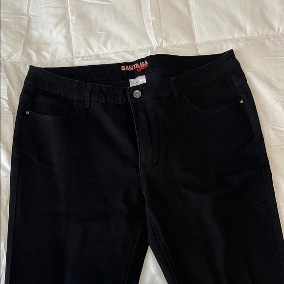 Santana Jeans Denim - Santana Women's Classic Black Boot Cut Jeans - Never Worn
